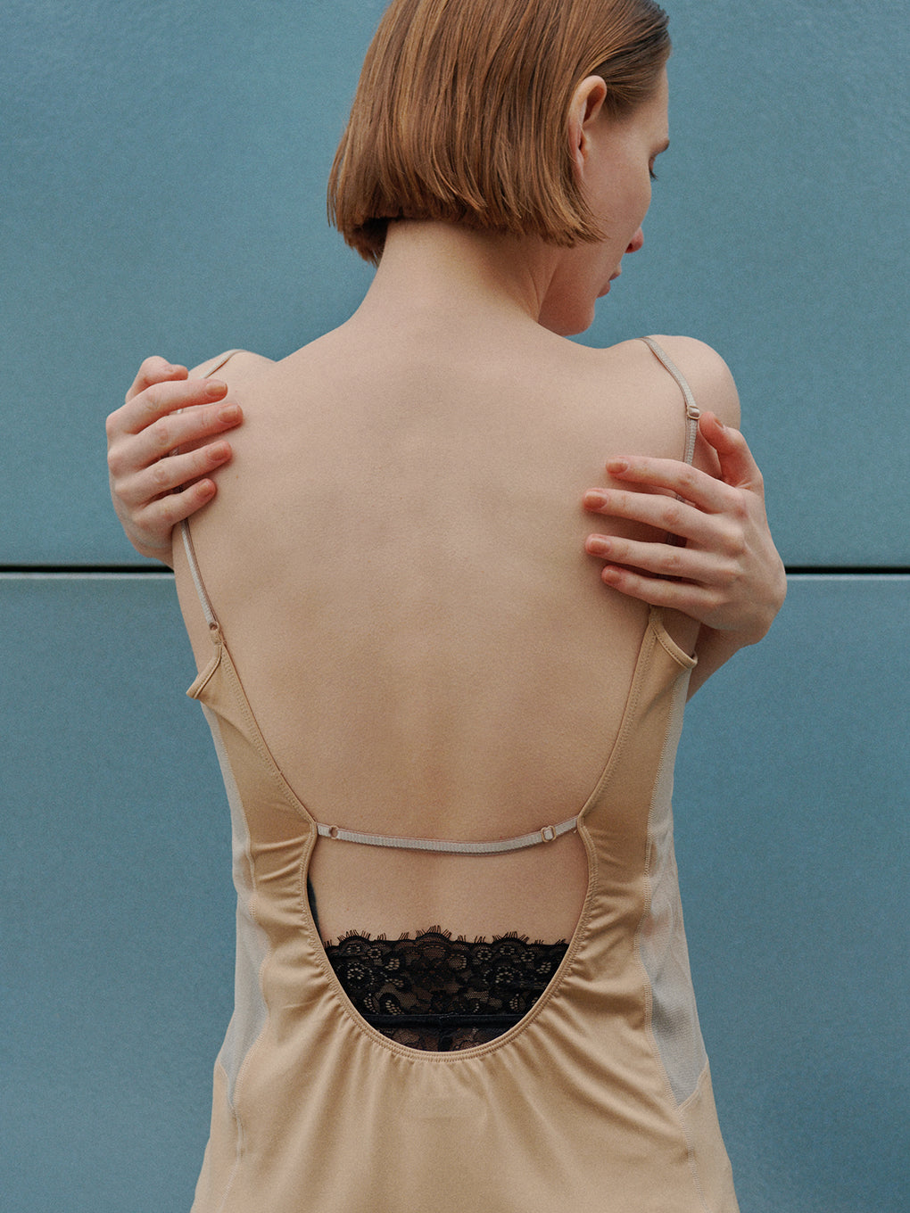 Mizuno × Ameri SHEER DOCKING CAMISOLE DRESS