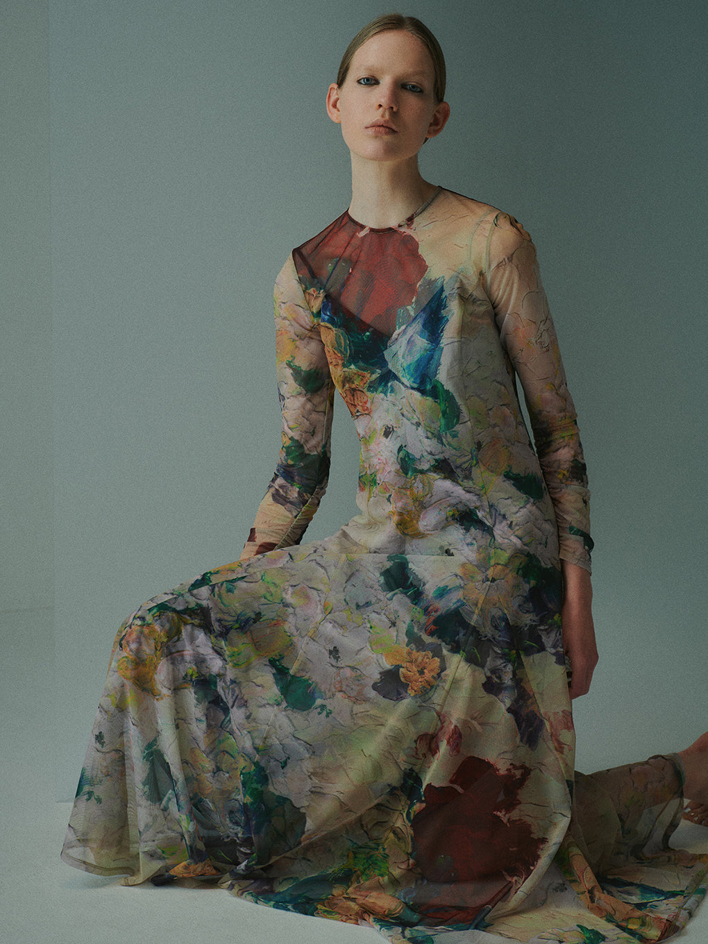 UND WHIPPED FLOWER DRESS