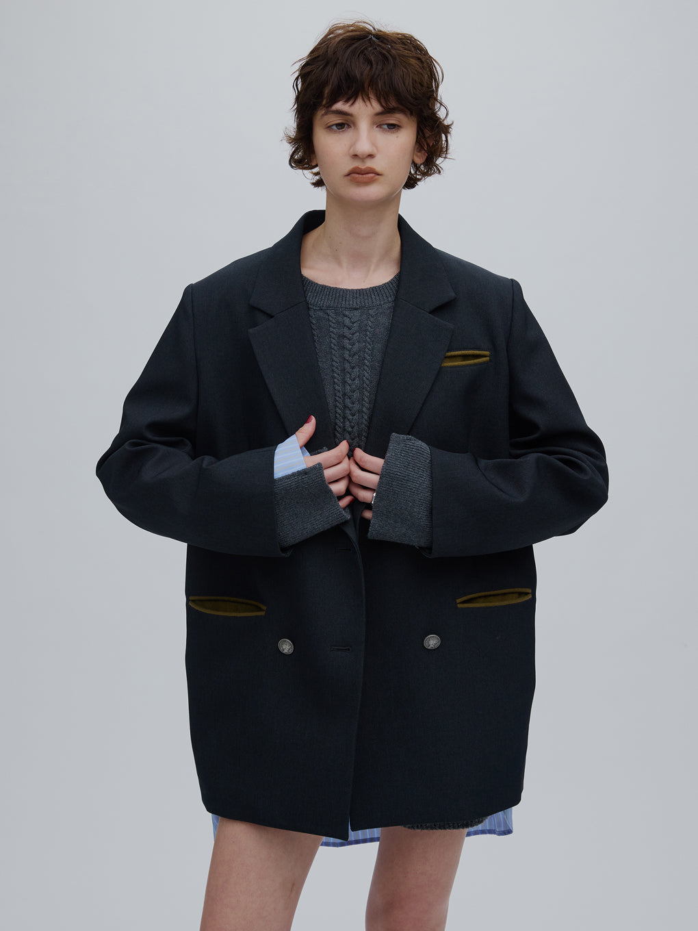 AGED COIN TWILL JACKET
