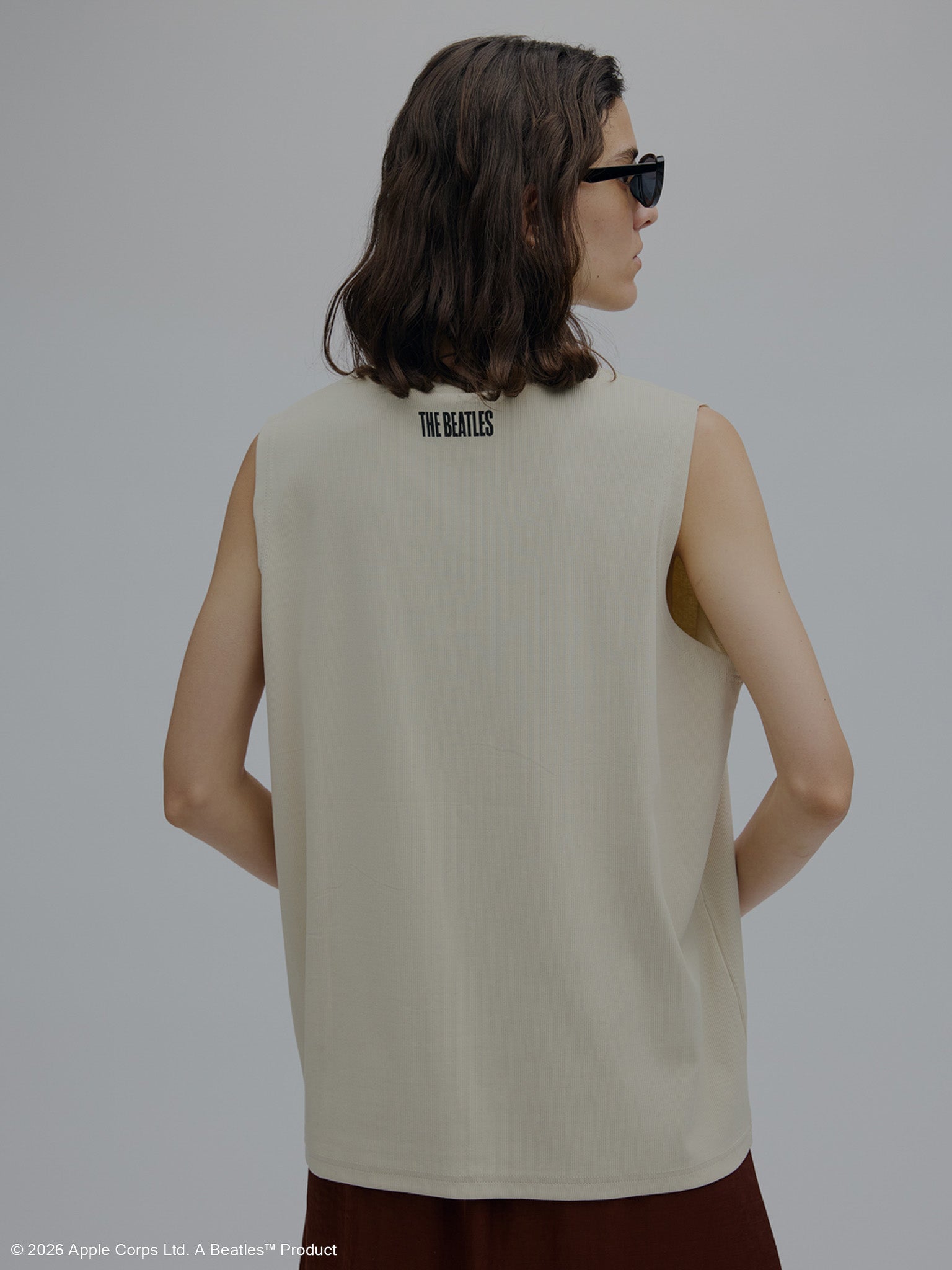 THE BEATLES × Ameri RIB TANK TOP