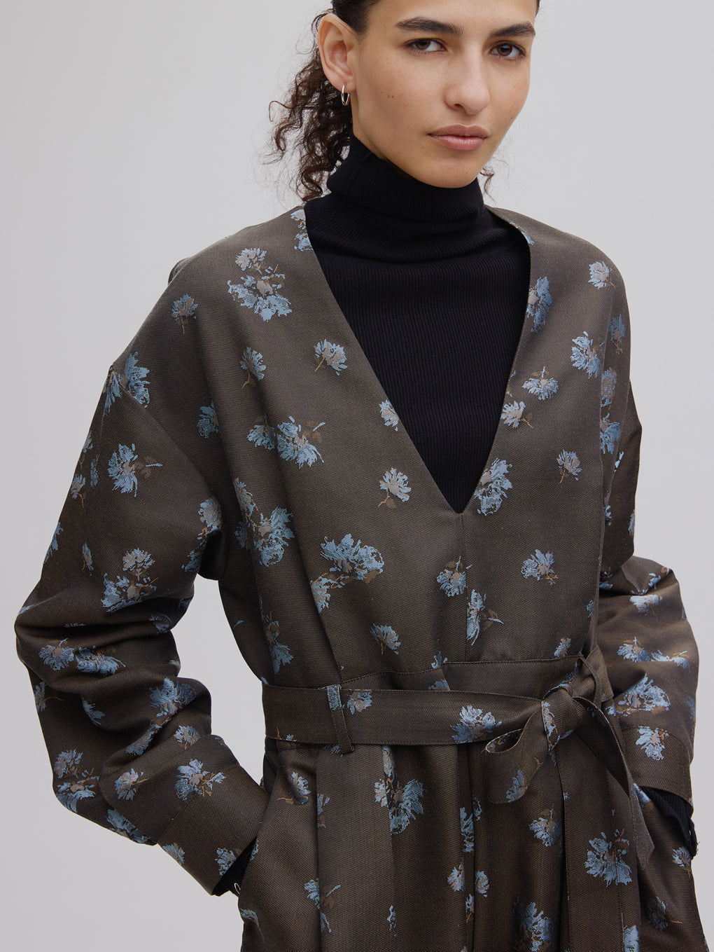 POSEY BLOOM JACQUARD JUMPSUIT