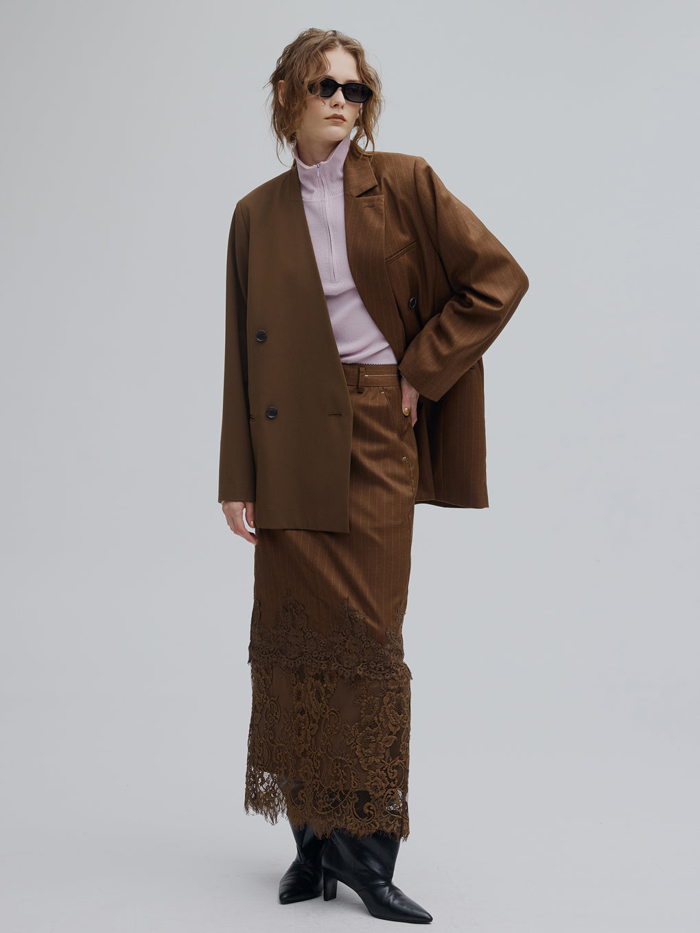 LACE DOCKING I LINE SKIRT