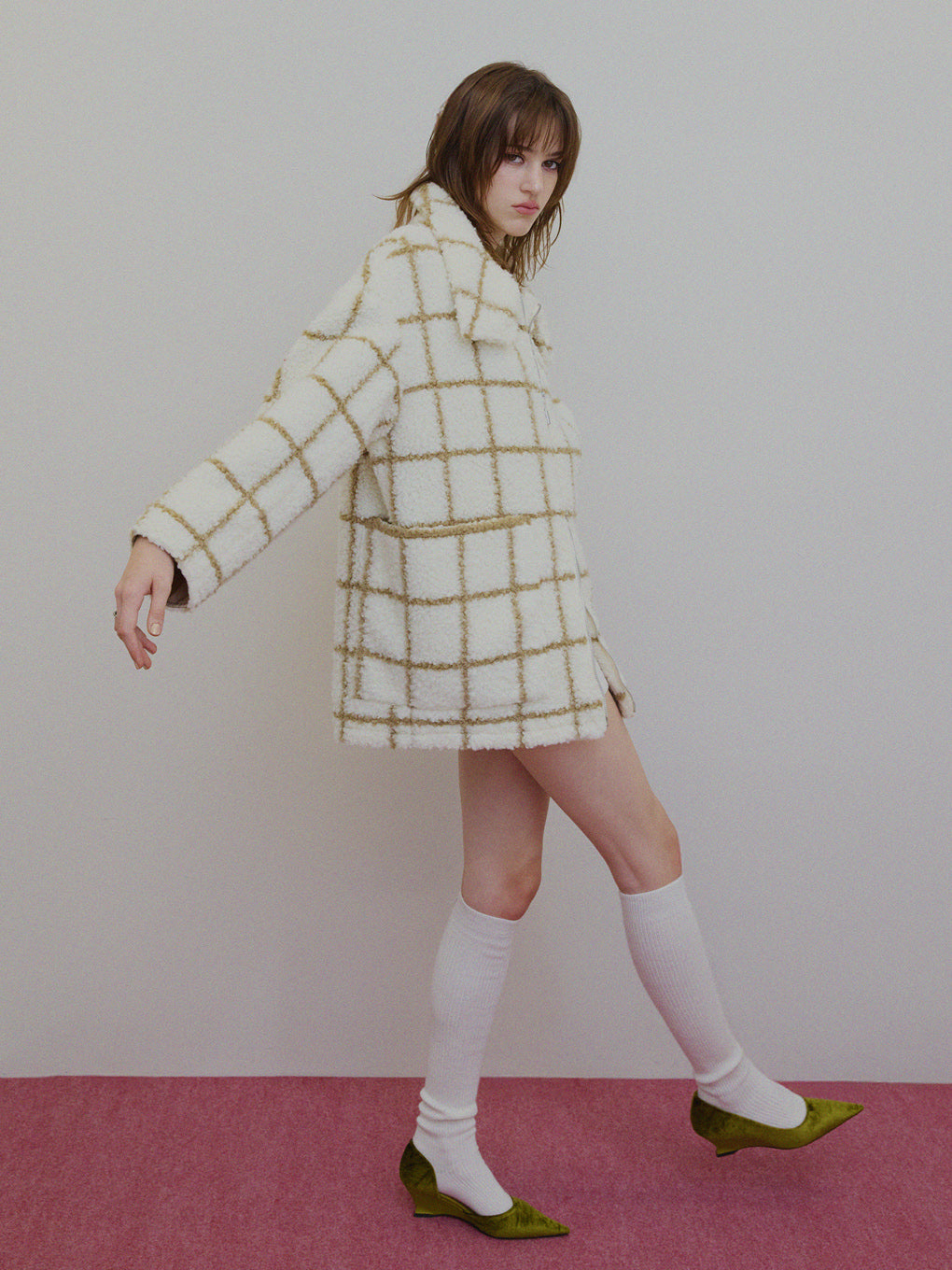 Tabio×Ameri BACK EMBROIDERY LOOSE SOCKS