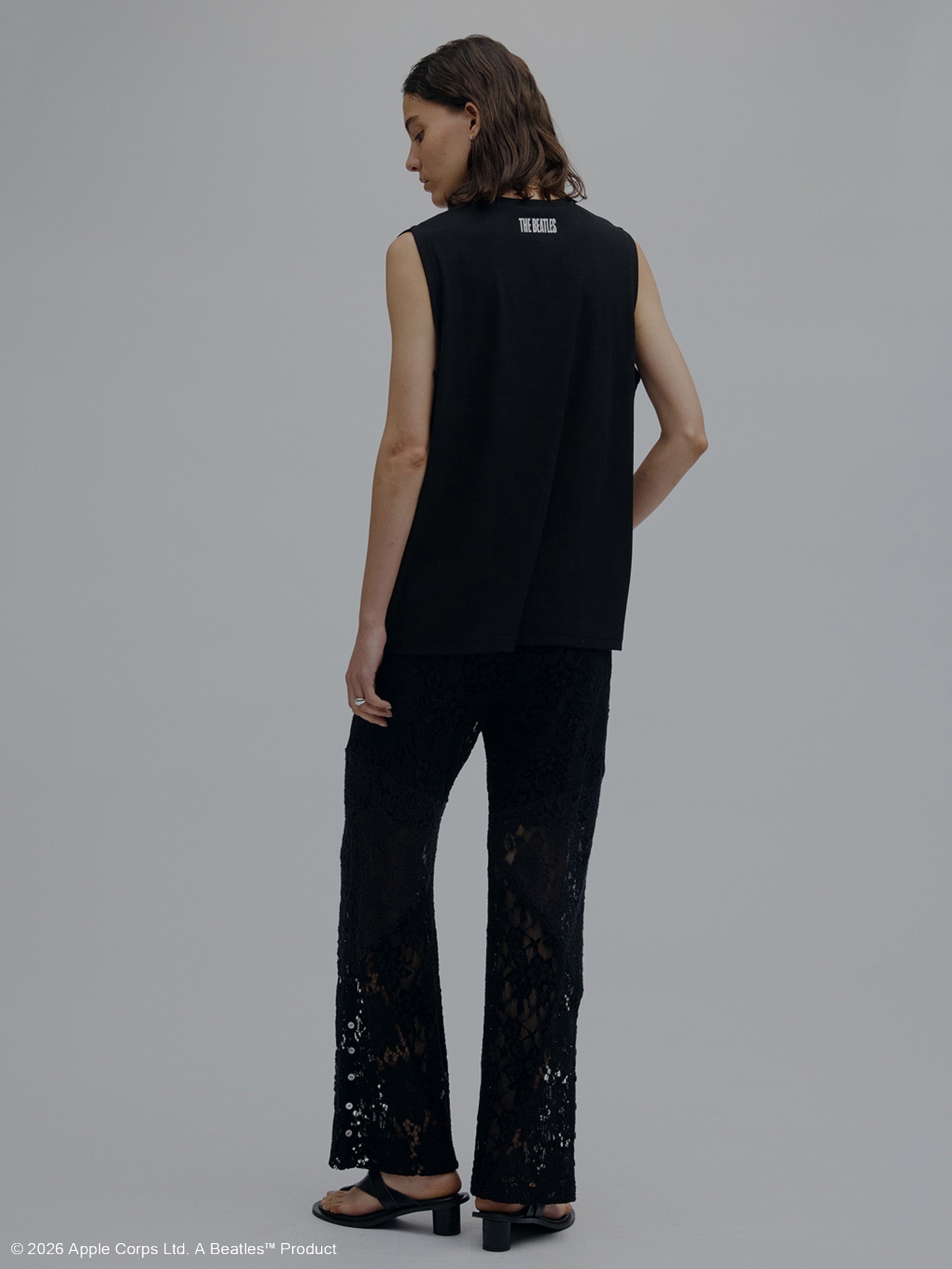 THE BEATLES × Ameri RIB TANK TOP