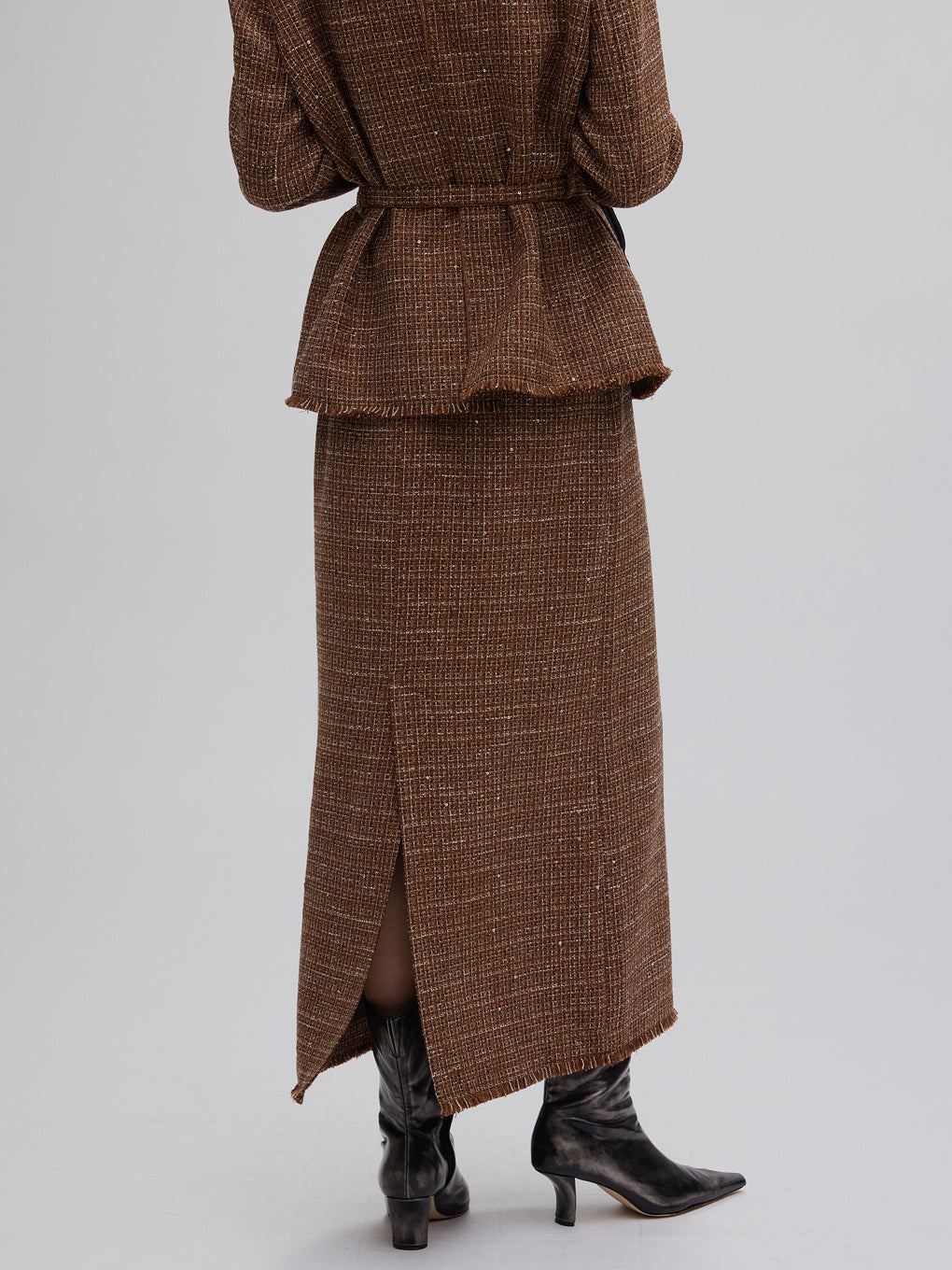 GLITTER TWEED SET UP