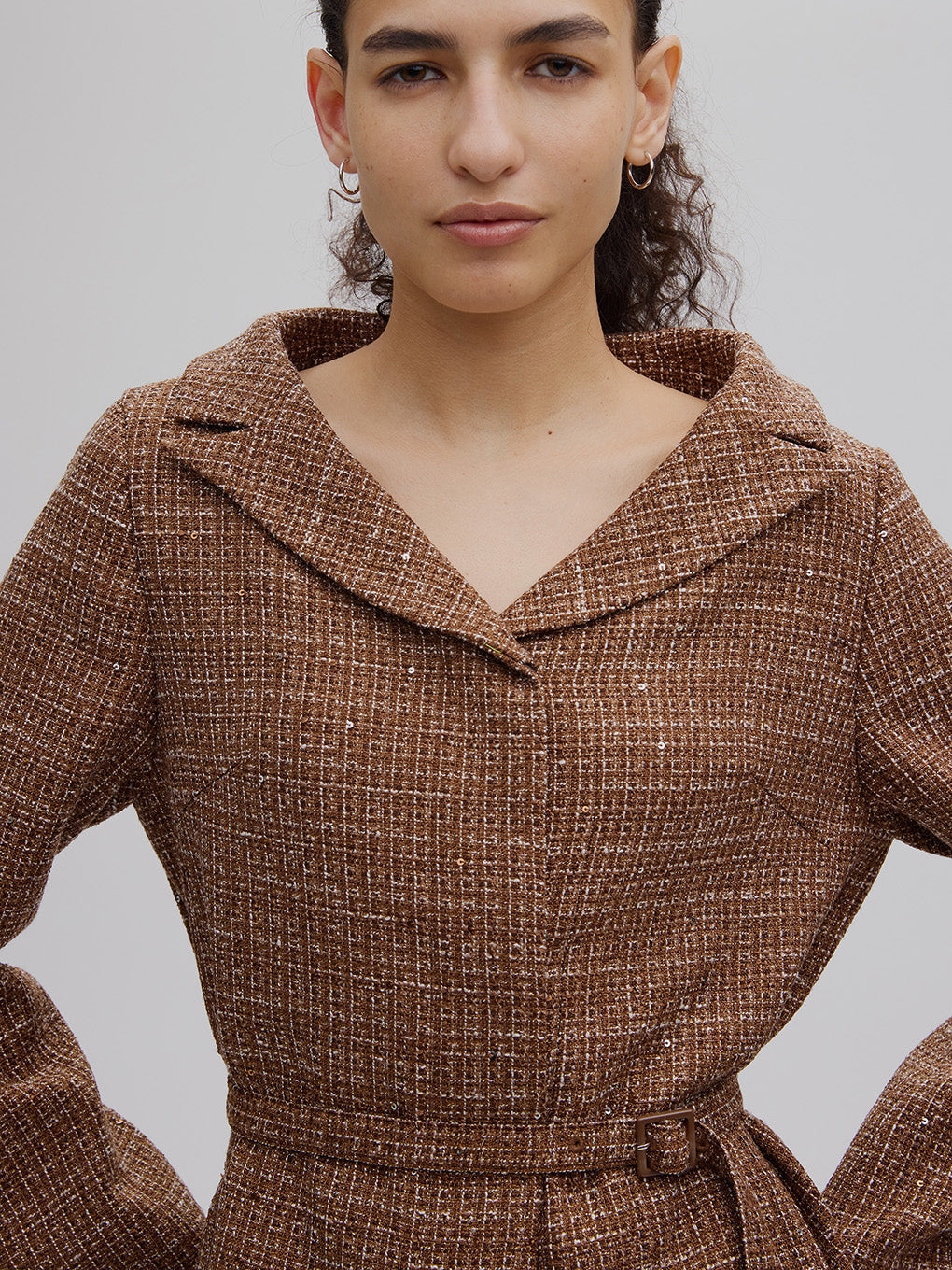 GLITTER TWEED SET UP