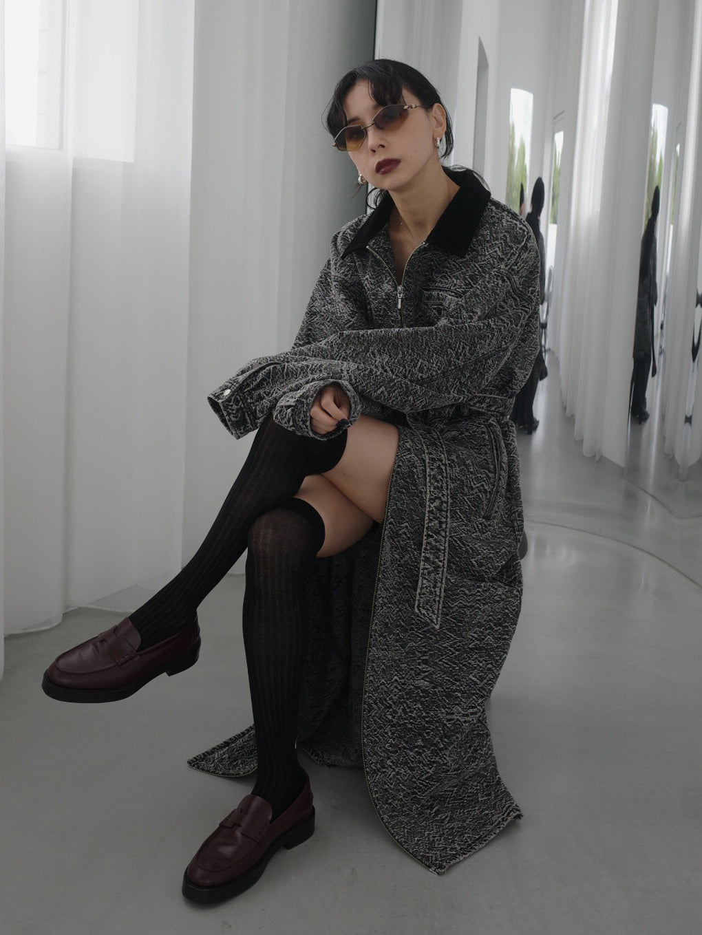 BLOUSON LIKE DENIM DRESS