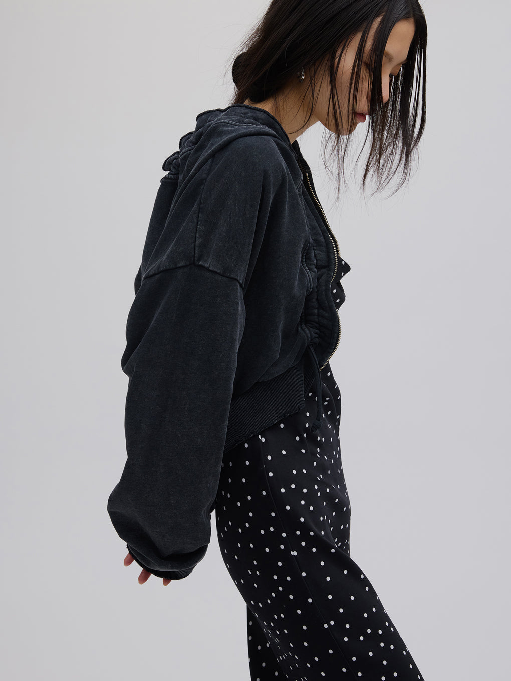 OYSTER SILHOUETTE HOODIE