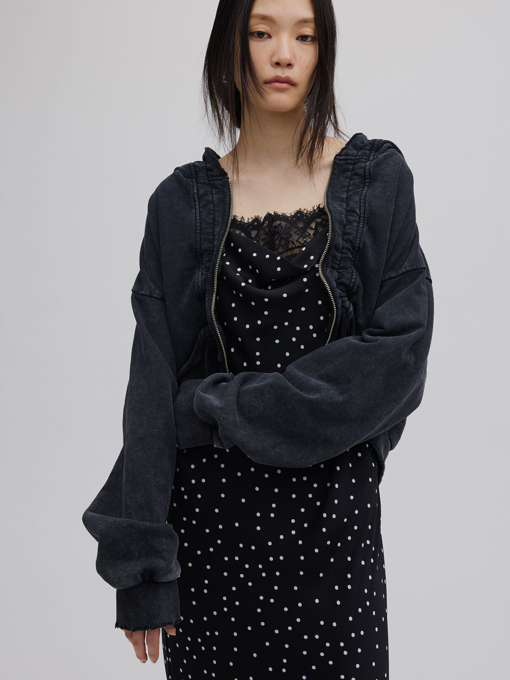 OYSTER SILHOUETTE HOODIE