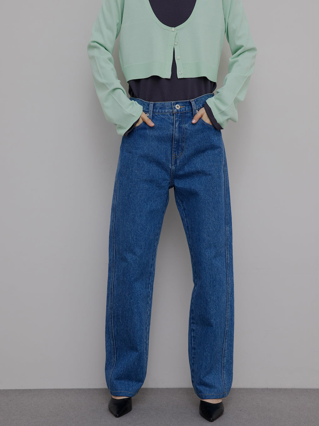JAPAN MADE STRAIGHT DENIM PANTS