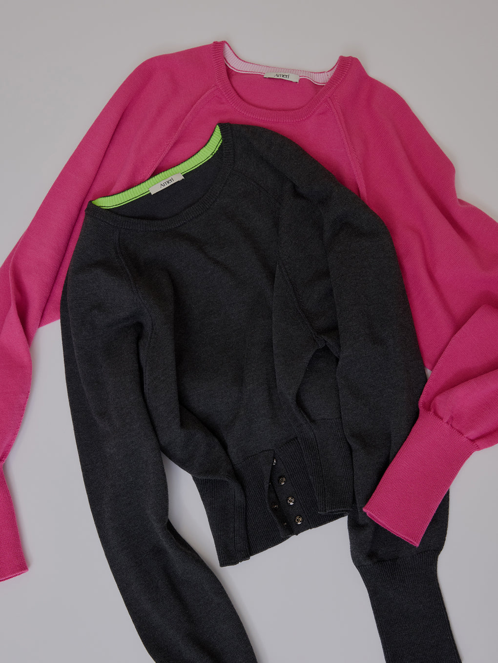 LOW BASIC WAIST STOP KNIT TOP