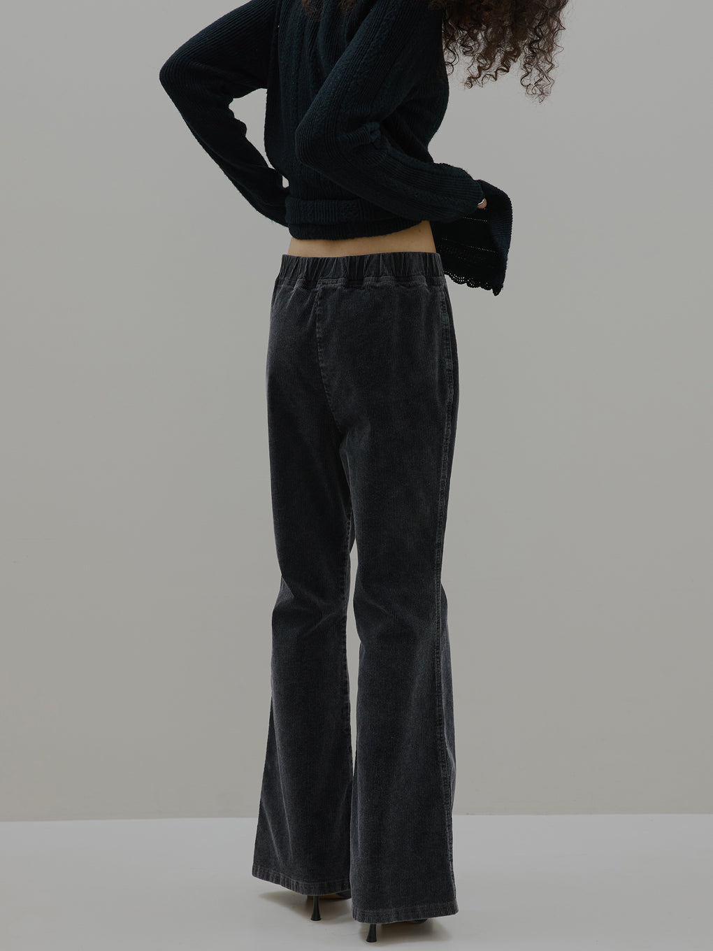 UND STRETCH CORDUROY SKIRT WITH PANTS