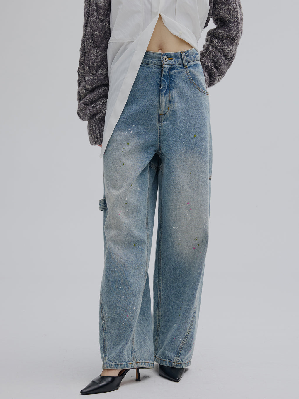 BARREL PAINTER DENIM PAINT PANTS