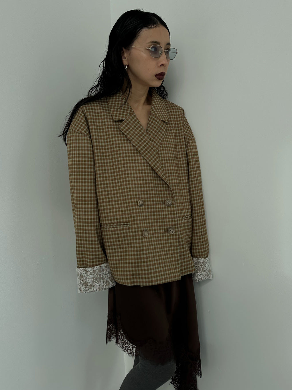 OVER WIDE SHOULDER JACKET