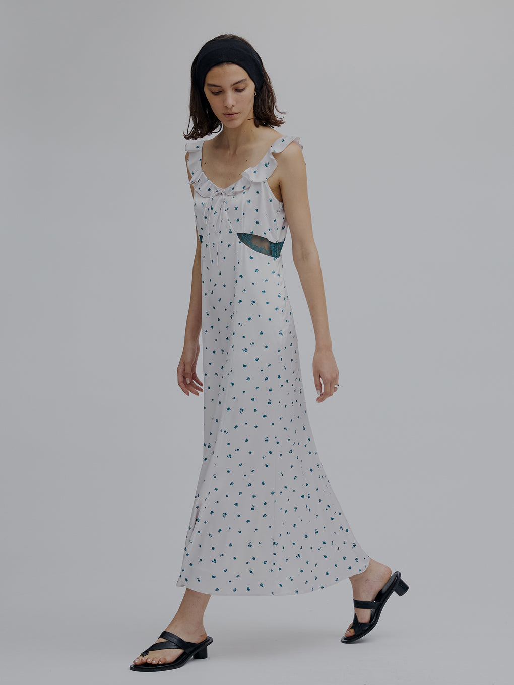 MEDI FRUIT DOT CAMISOLE DRESS