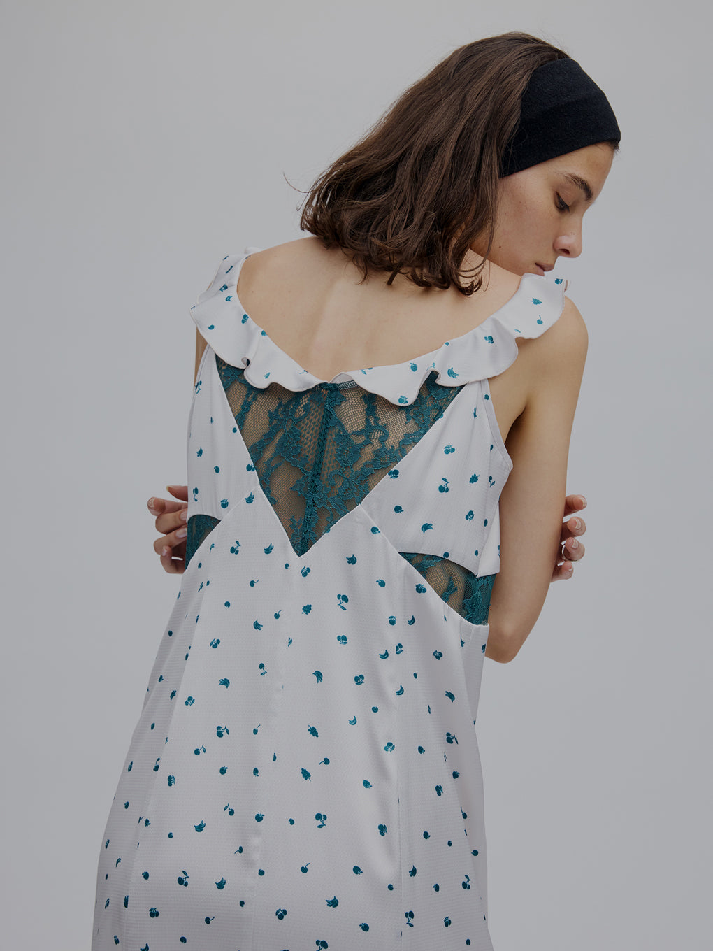 MEDI FRUIT DOT CAMISOLE DRESS