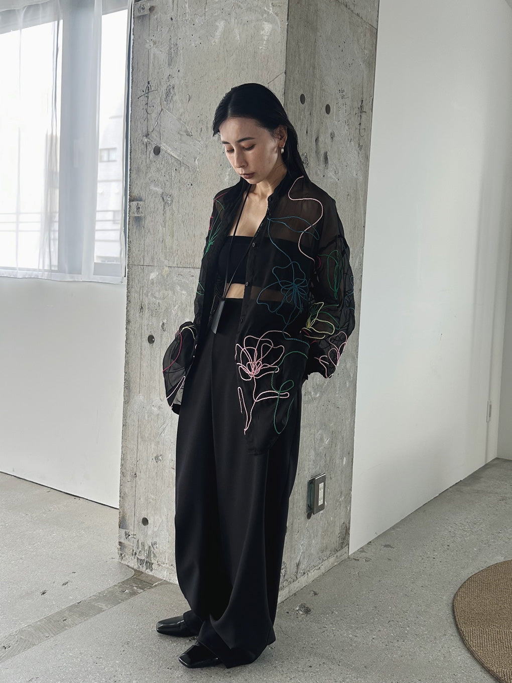 MEDI WIDE TUCK BONTAN PANTS
