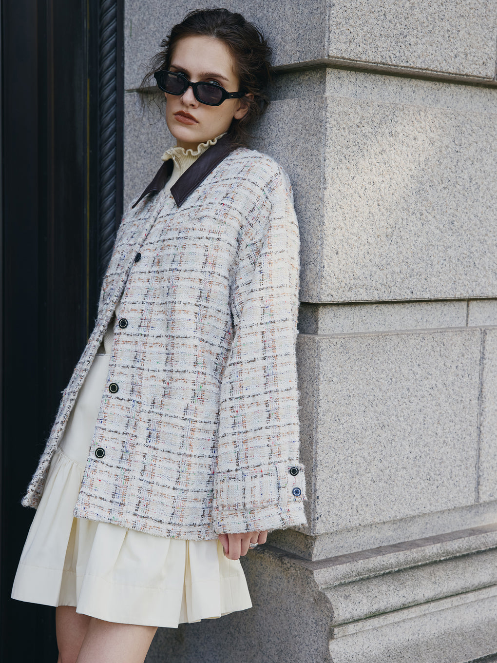 UND CURVE GATHER VOLUME SKIRT