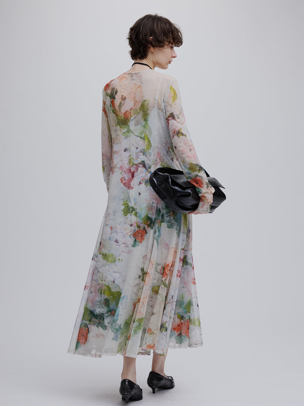 UND WHIPPED FLOWER DRESS