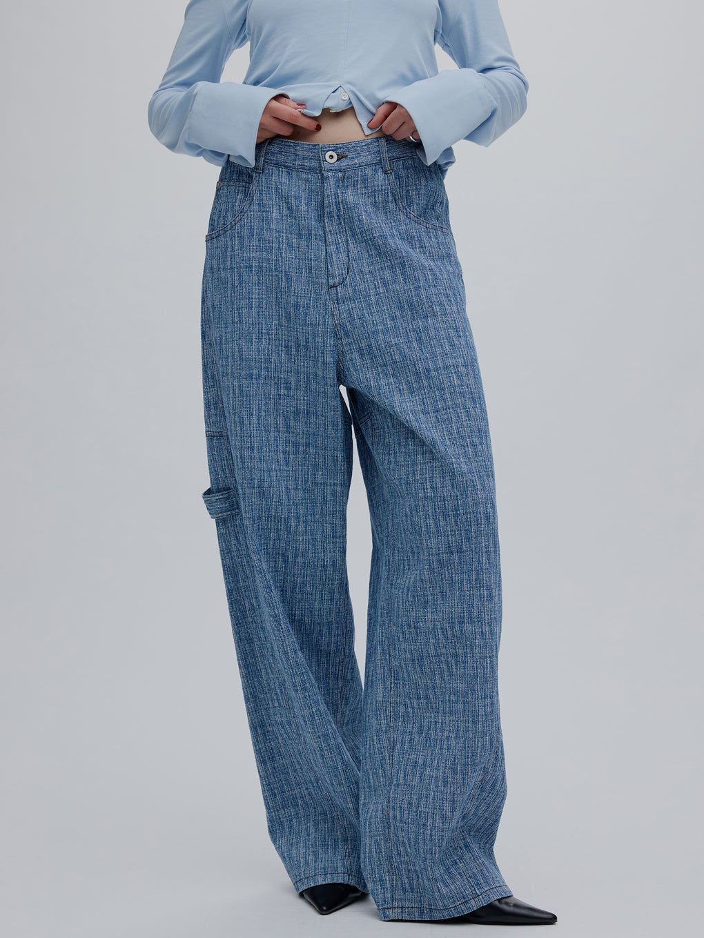 BARREL PAINTER DENIM HICKORY PANTS