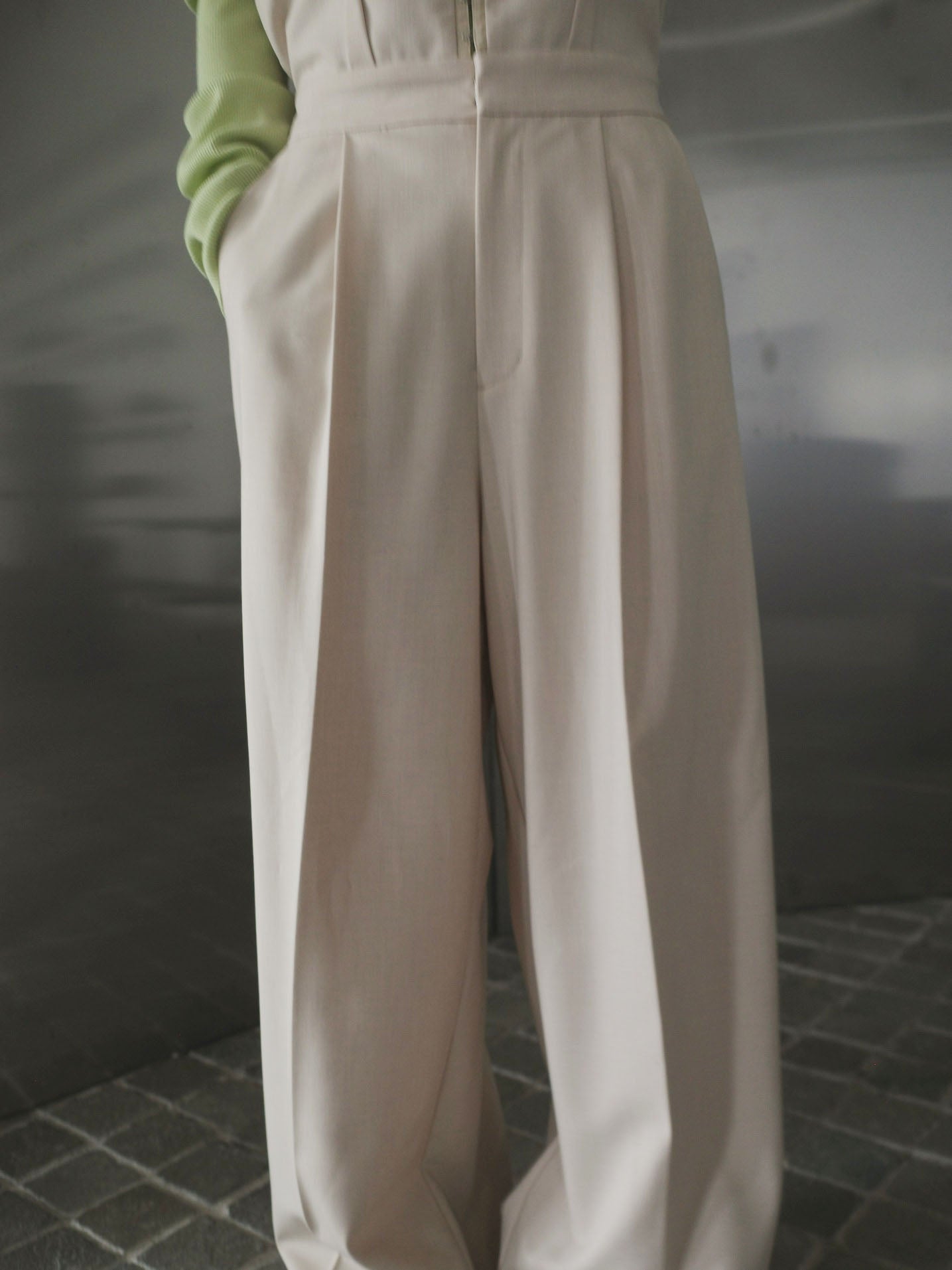 2WAY HOOK ARRANGE SALOPETTE PANTS