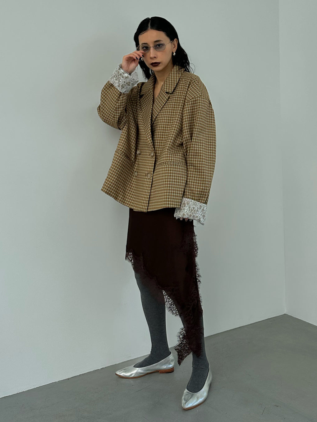 OVER WIDE SHOULDER JACKET