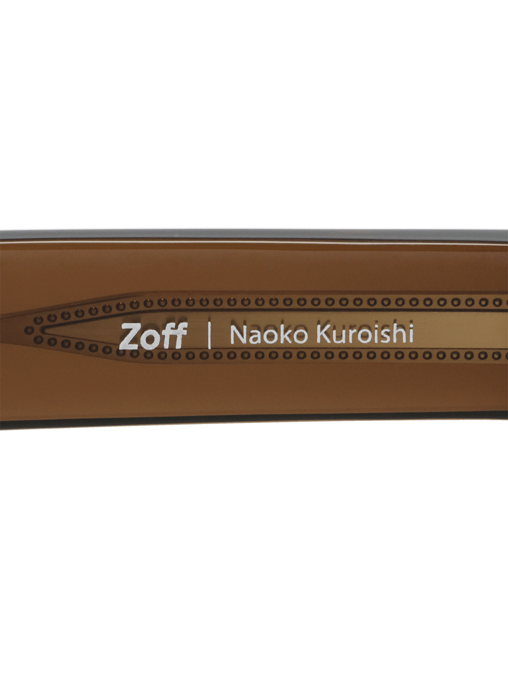 Zoff | Naoko Kuroishi HEXAGON SUNCUT GLASSES