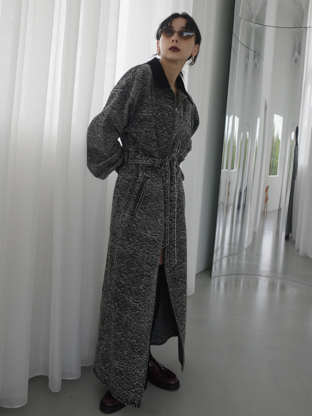 BLOUSON LIKE DENIM DRESS