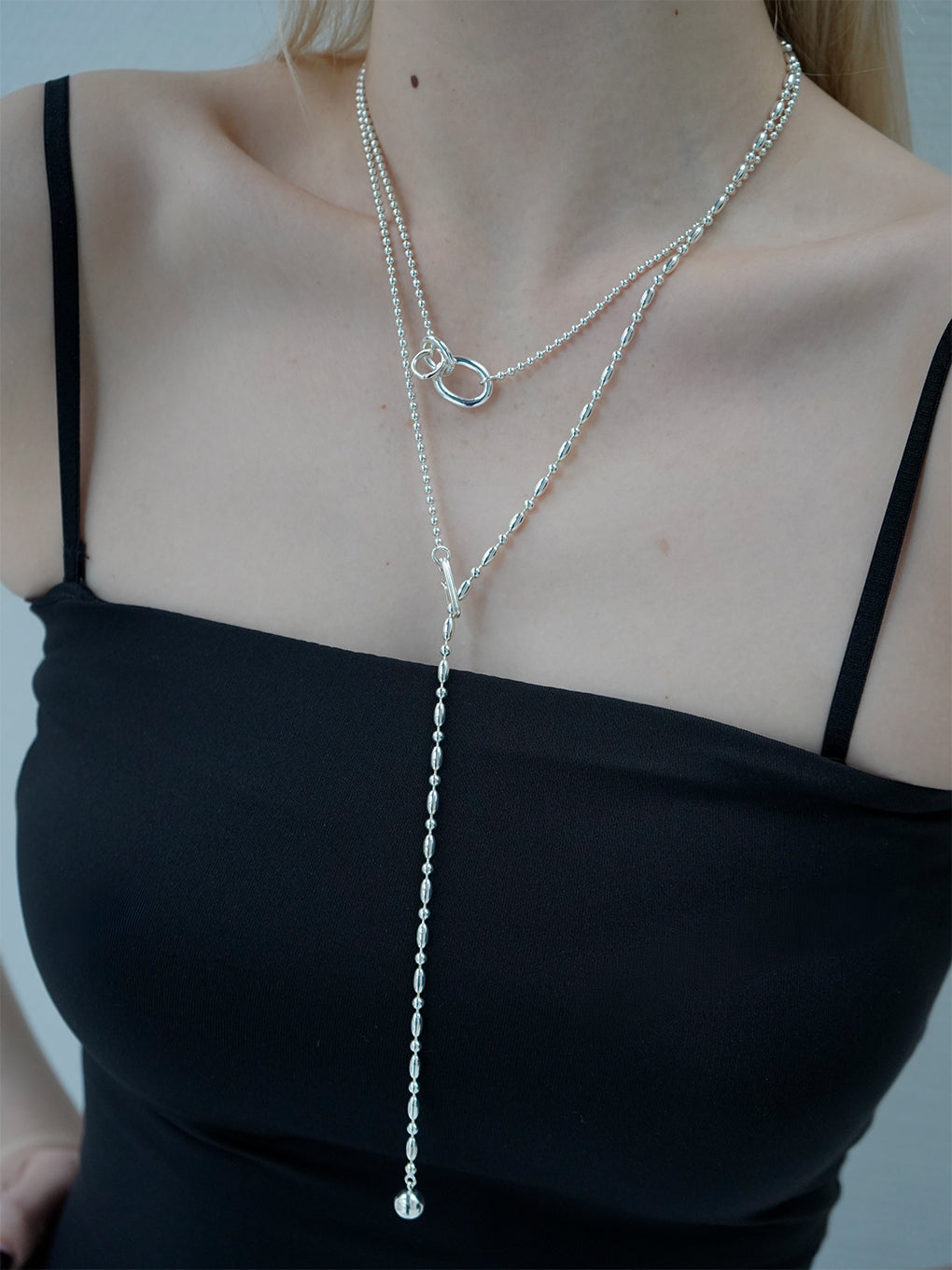 NICKEL FREE MIX CHAIN NECKLACE