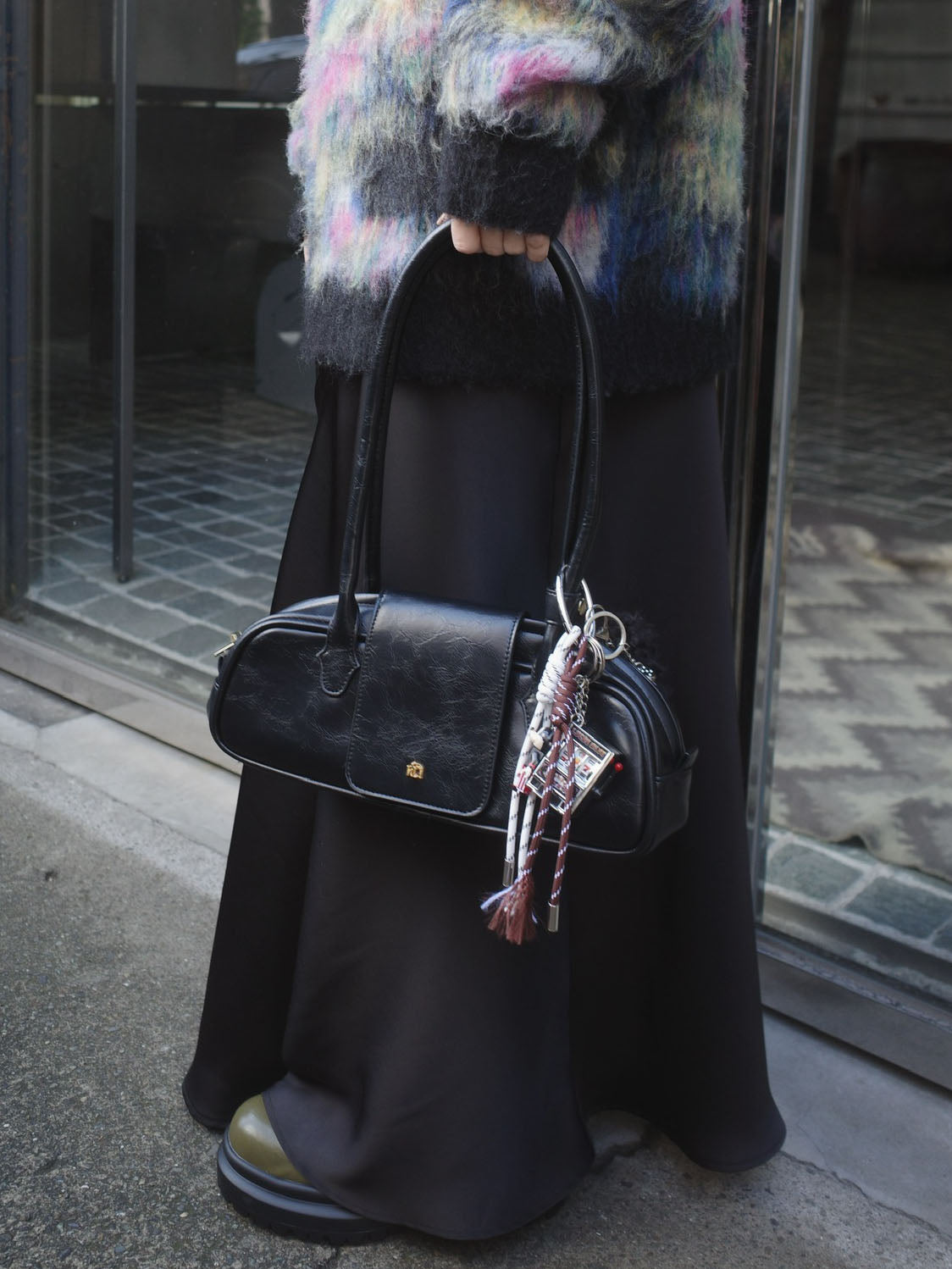 LONG HANDLE RECTANGLE BAG