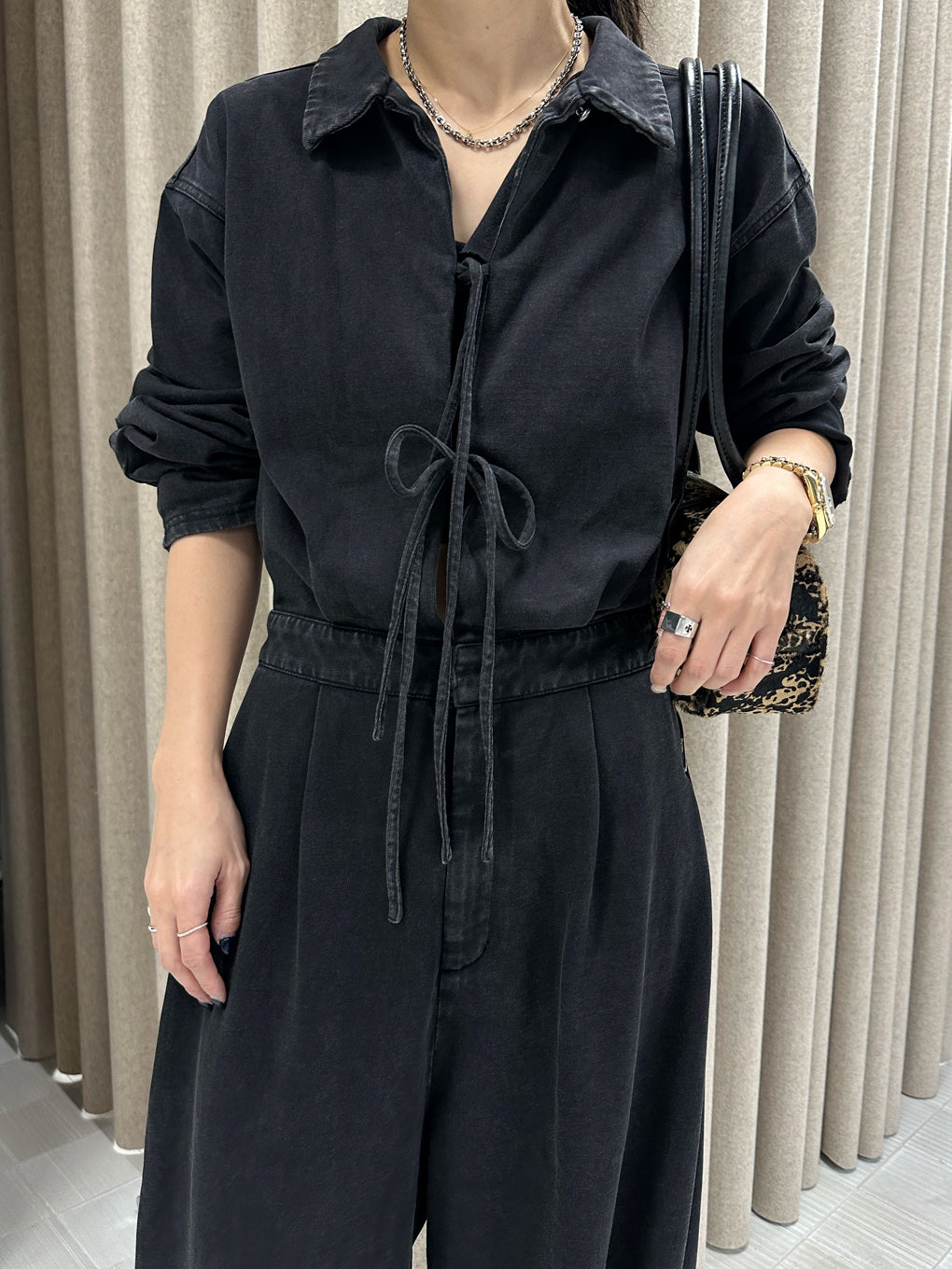 2WAY RIBBON CUT ROMPERS