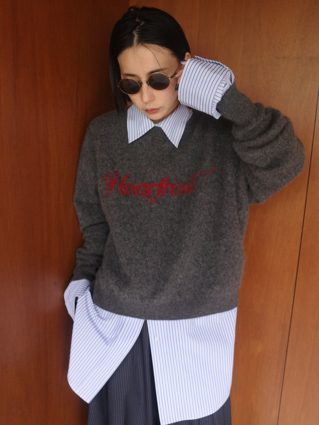 UND CONSEPT WOOL KNIT TOP