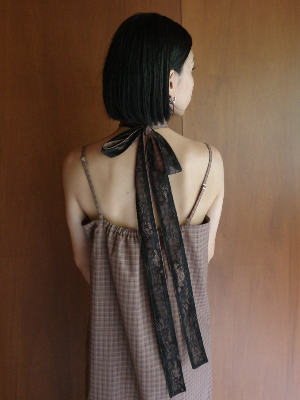 UND JACKET SET CHECK DRESS