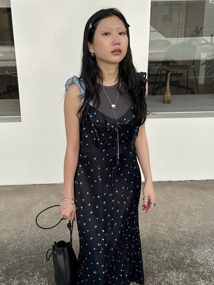 MEDI FRUIT DOT CAMISOLE DRESS