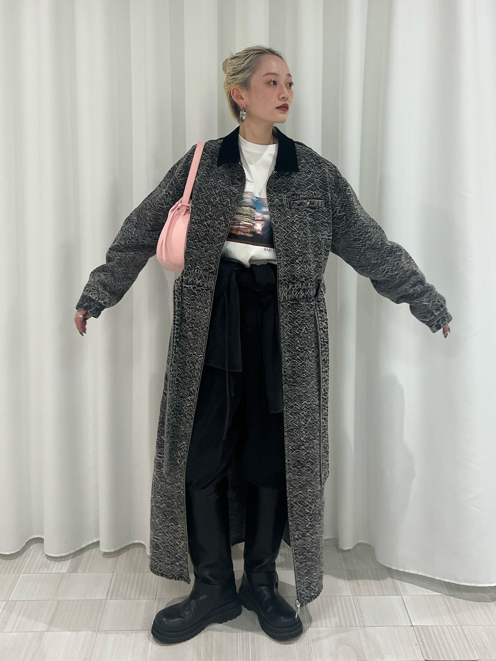 BLOUSON LIKE DENIM DRESS