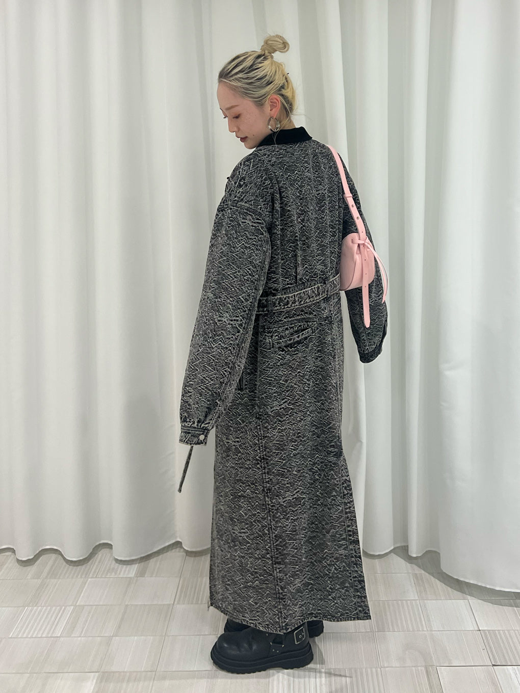 BLOUSON LIKE DENIM DRESS