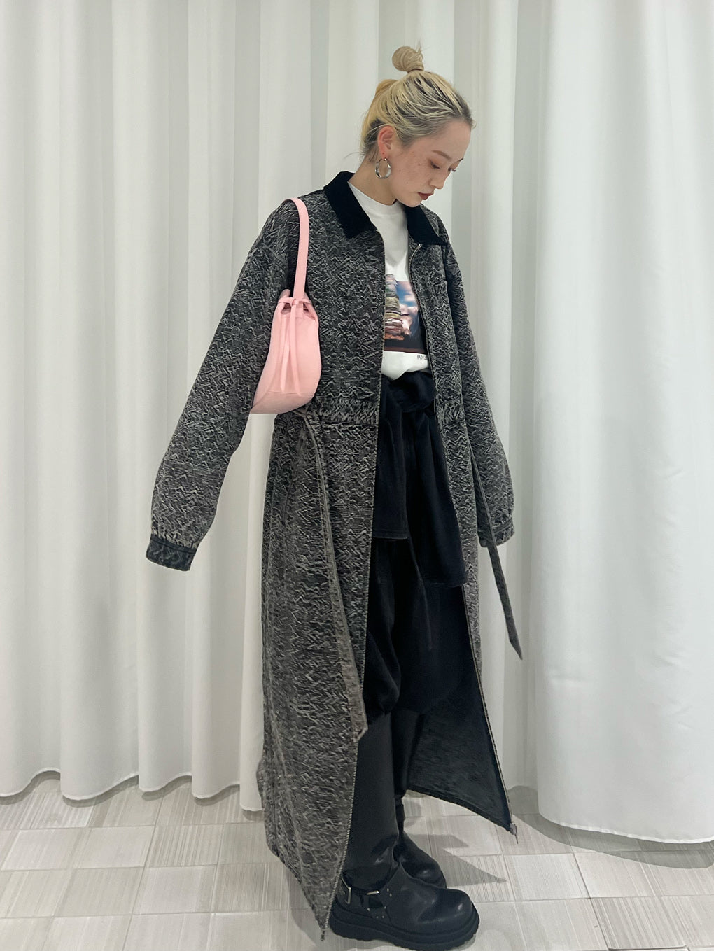 BLOUSON LIKE DENIM DRESS