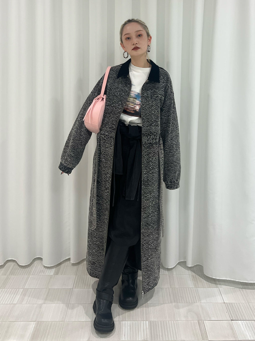 BLOUSON LIKE DENIM DRESS