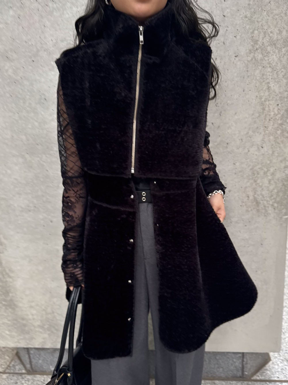 BOA HIGH NECK BOLERO