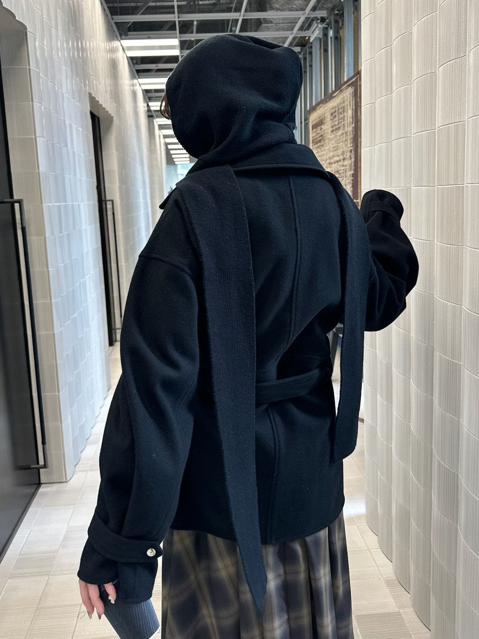 WOOL RIDERS COAT