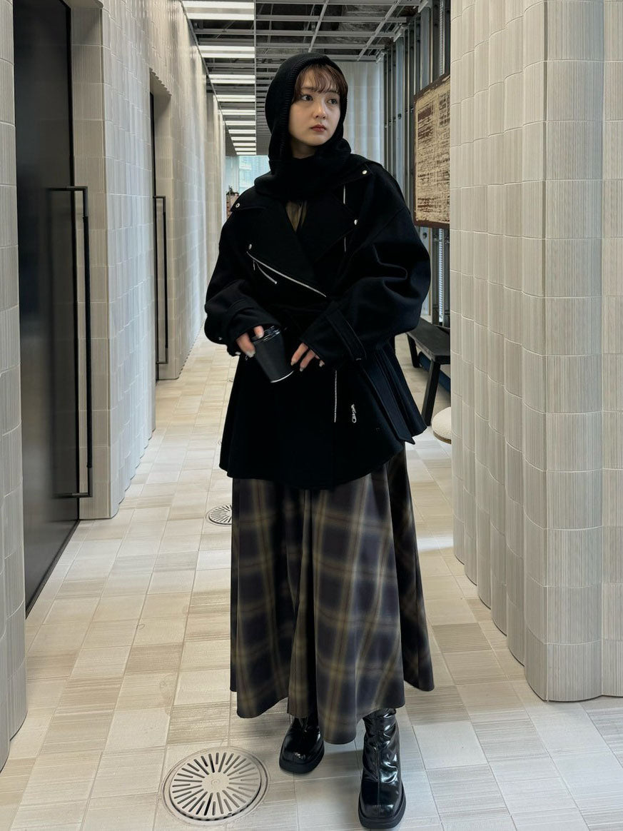 WOOL RIDERS COAT