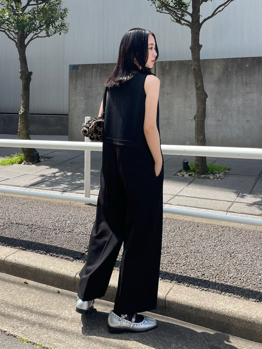 KNIT DOCKING LOOSE ROMPERS