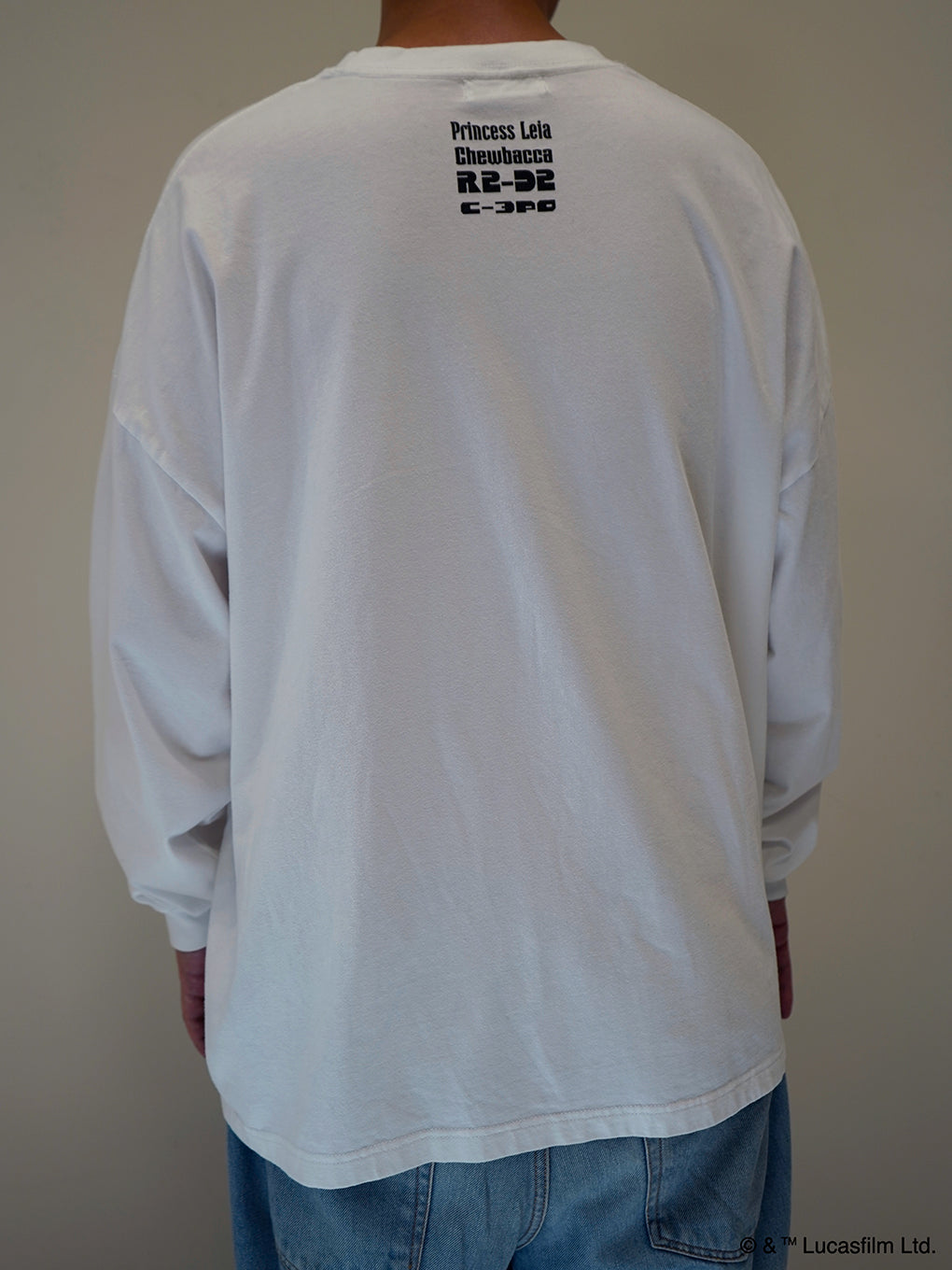 STAR WARS / WHITE LS TEE