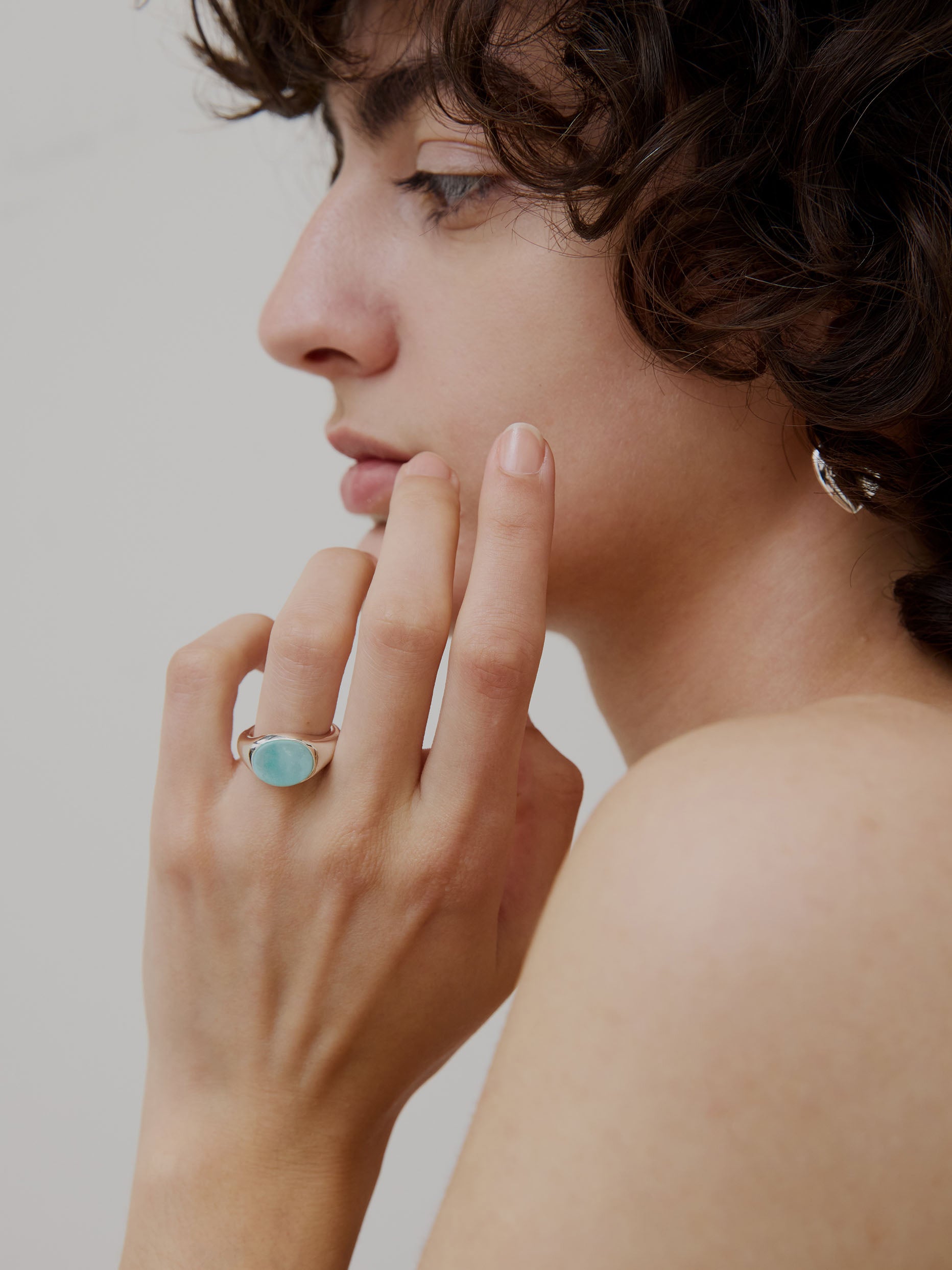 MEDI PRAYER STONE RING