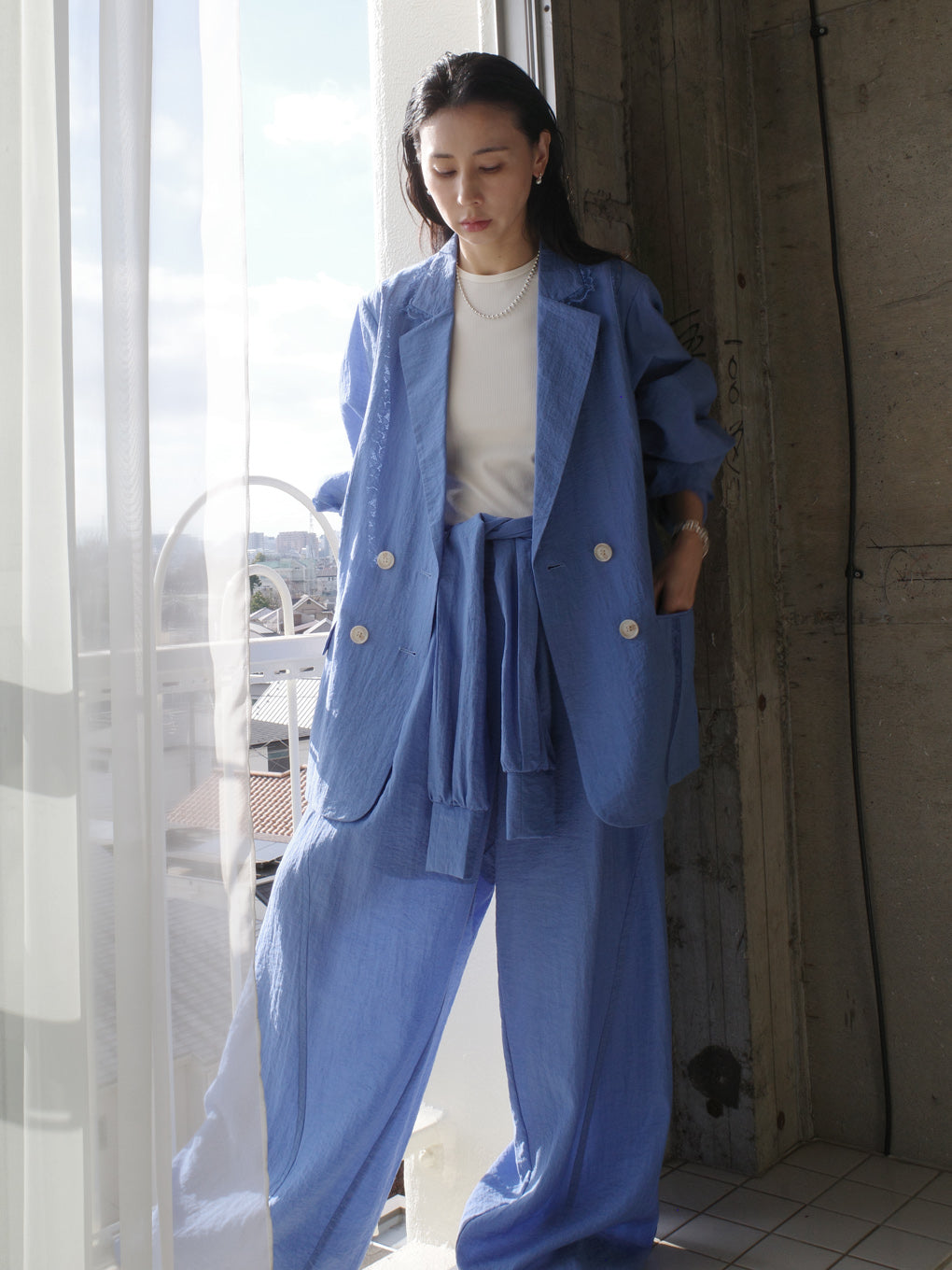 MEDI LINE LACE DOUBLE JACKET