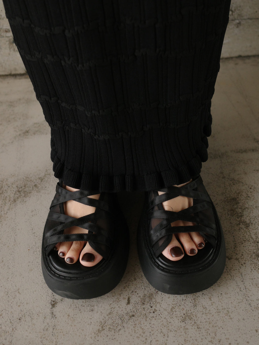 MEDI MARY JANE SHEER SANDAL