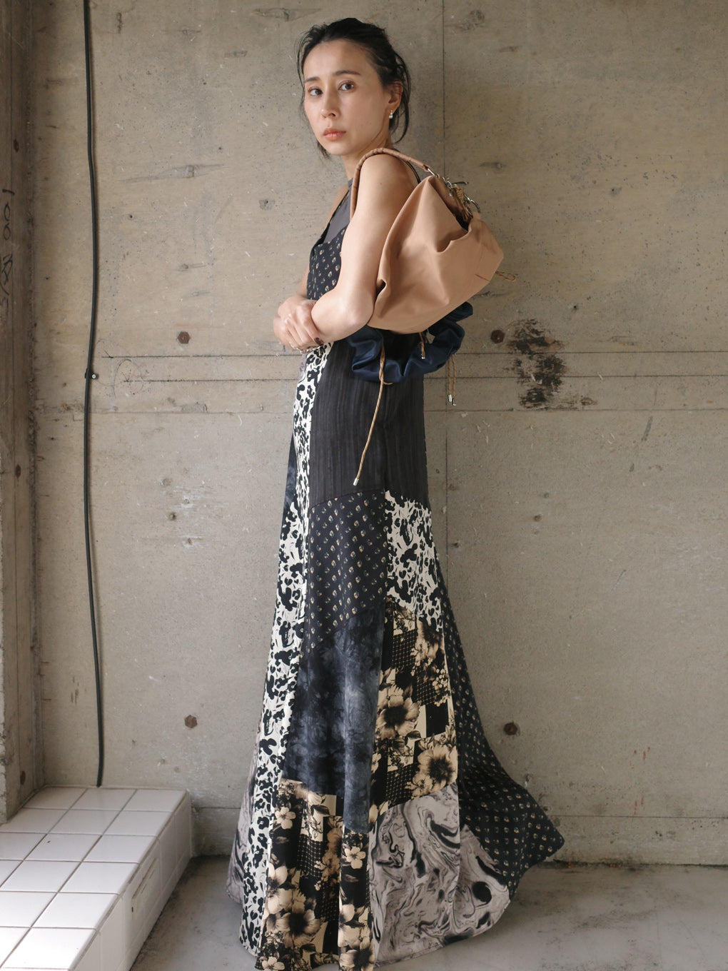 MEDI VARIOUS PATTERN CAMI DRESS