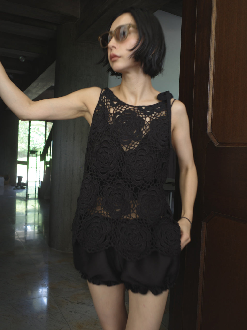 CRAFTSMANSHIP KNIT CAMISOLE