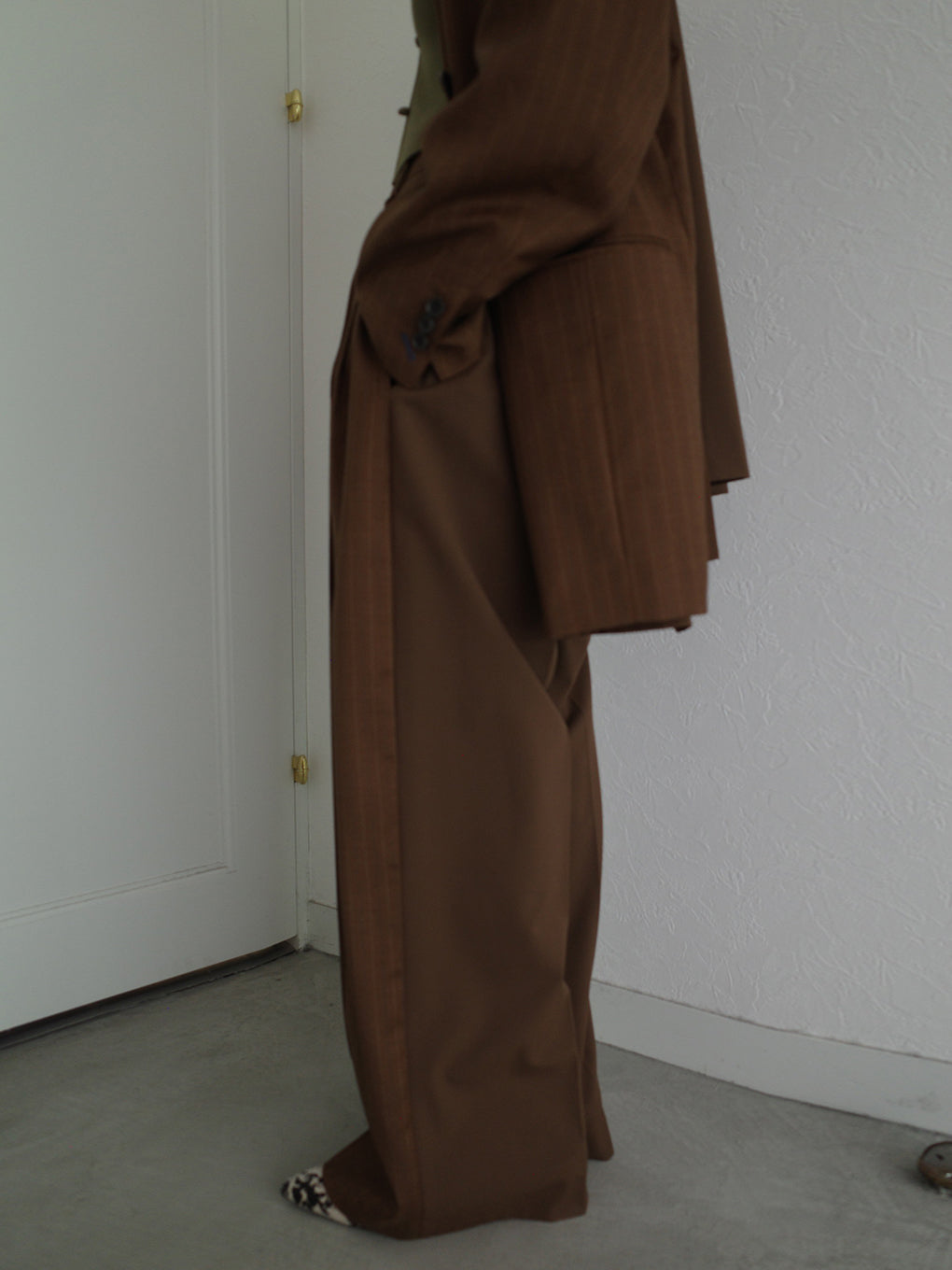 UNBALANCE DOCKING STRAIGHT WIDE PANTS