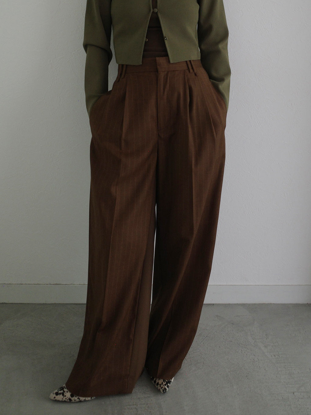 UNBALANCE DOCKING STRAIGHT WIDE PANTS